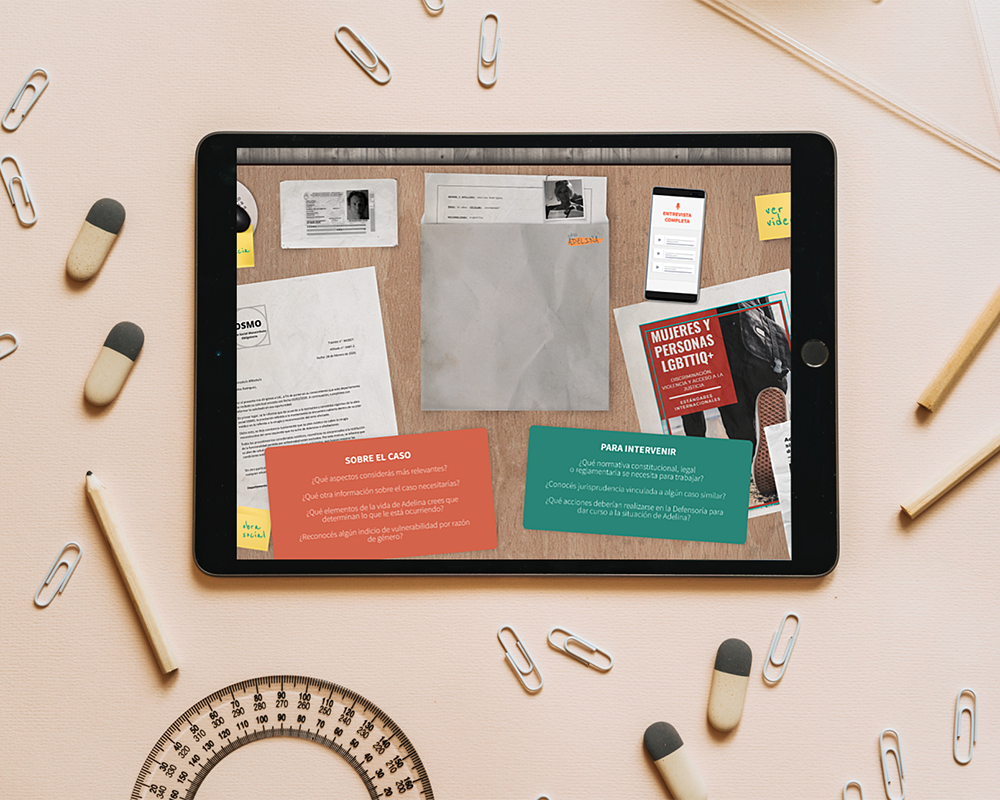 Enseñar utilizando una estrategia pedagógica basada en casos multimediales.