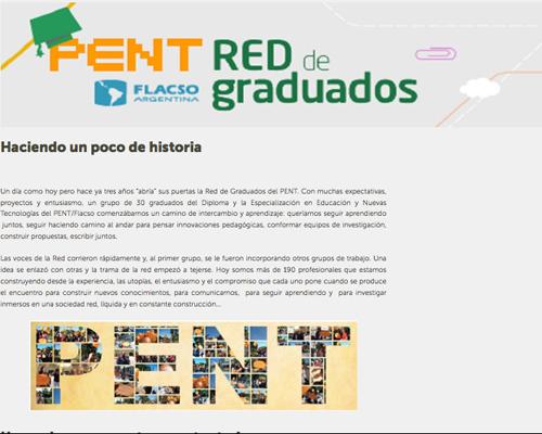 Lanzamos el blog de la Red de Graduados del PENT