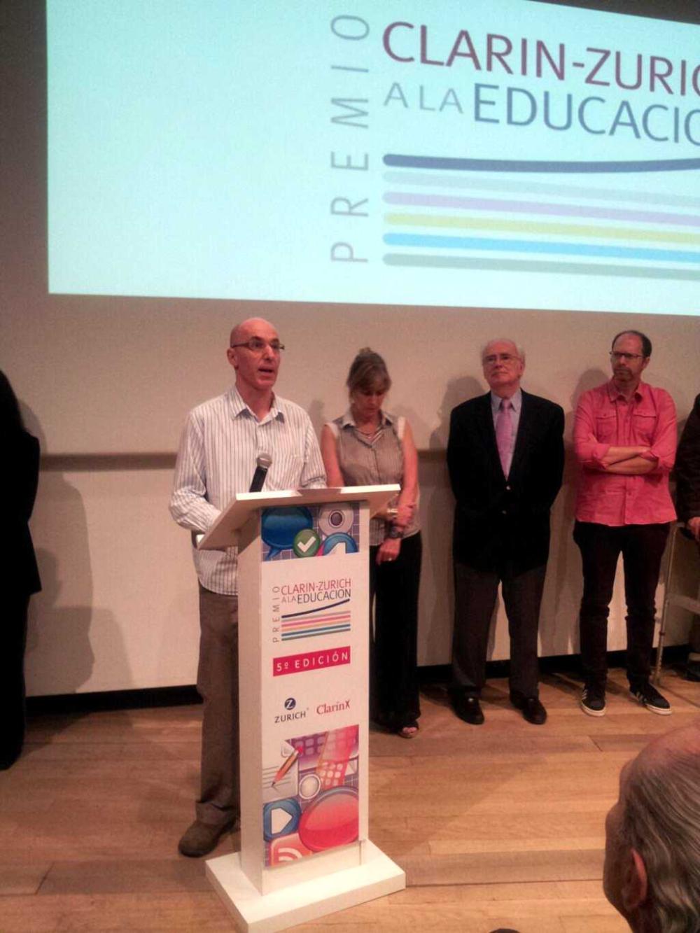 El premio Clarín-Zurich y la selección de proyectos pedagógicos