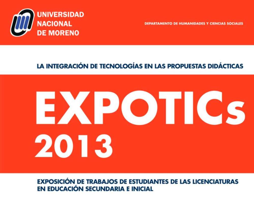 Expotic 2013 en la Universidad Nacional de Moreno