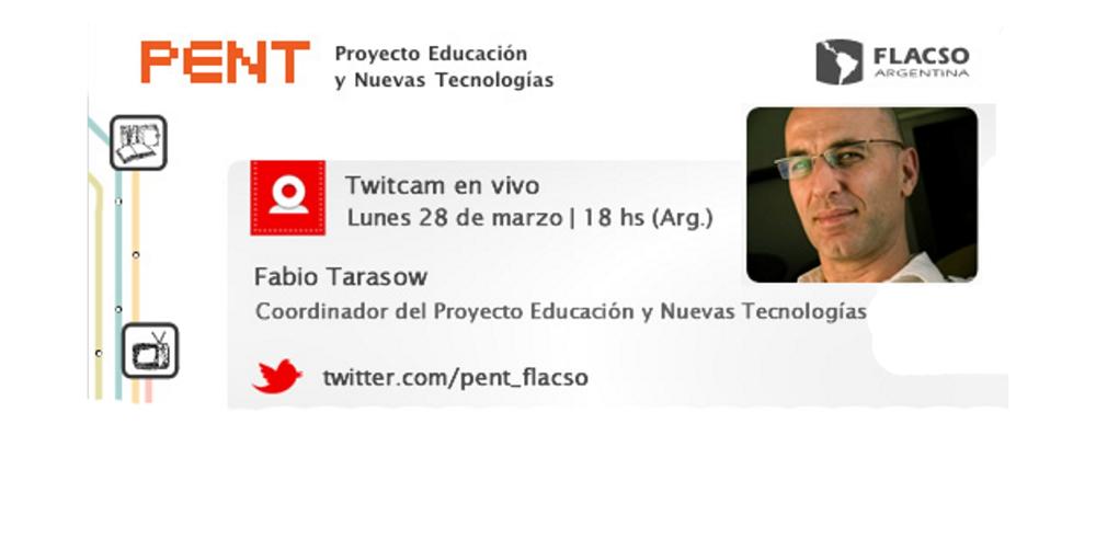 Twitcam en vivo lunes 28 a las 18hs